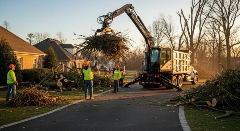 What to Expect From a Professional Hoxie Debris Service