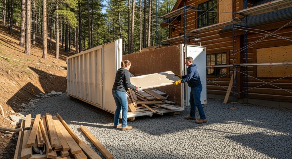 Planning Your Mountain Home Waste Rental for Projects