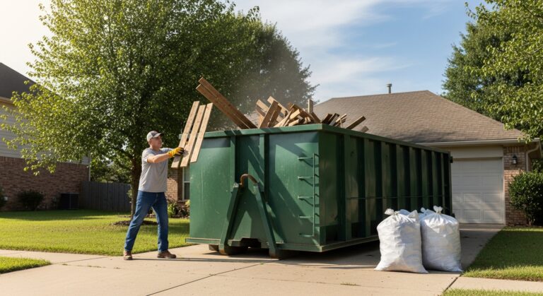 How Vilonia Debris Container Service Simplifies Cleanup Projects