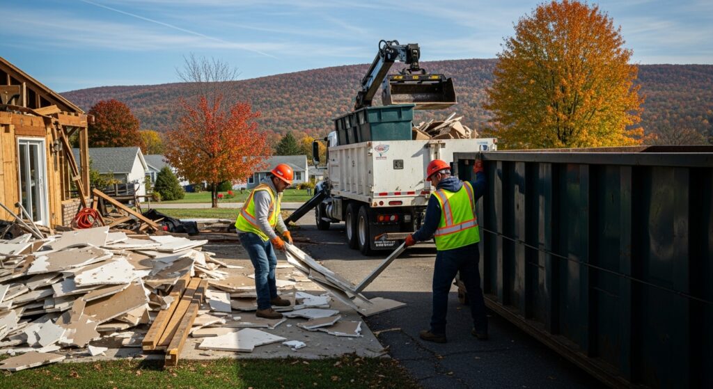 Corning Debris Management Services for Property Cleanup