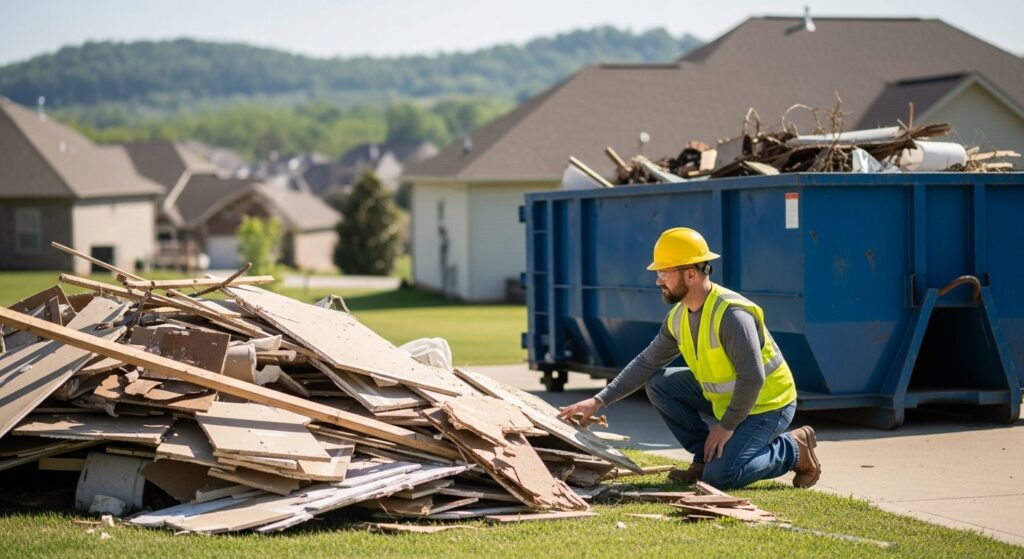 Cave City debris removal