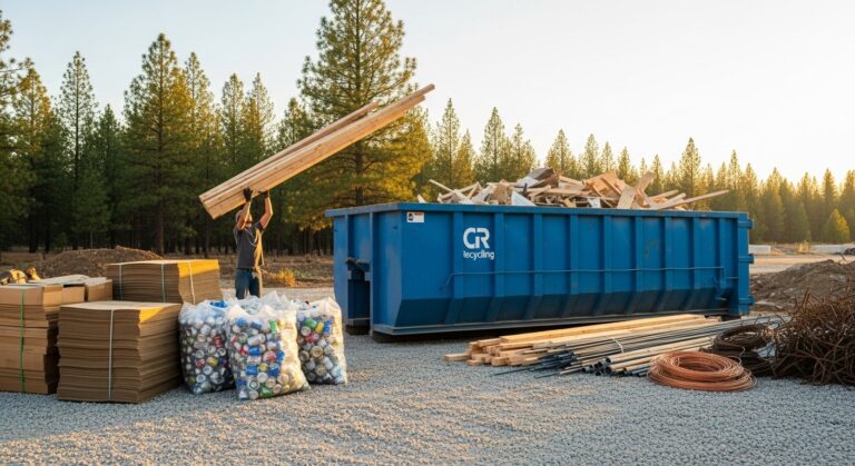 recycling construction debris Arkansas dumpster
