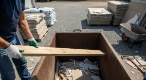 dumpster loading tips maximize space Arkansas