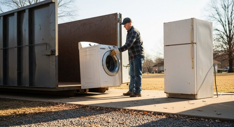 appliance disposal dumpster rental Arkansas