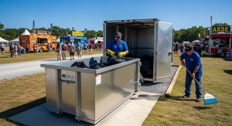 event waste management dumpster rental Arkansas