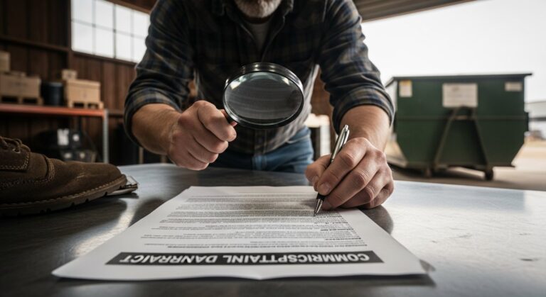 long-term commercial dumpster contracts Arkansas businesses need know
