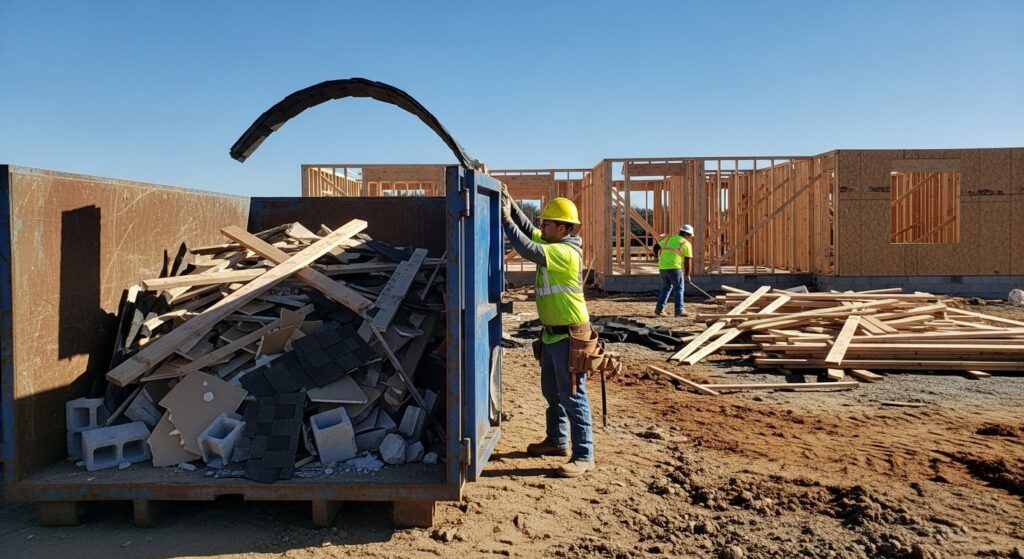 efficient debris removal new home construction Batesville AR