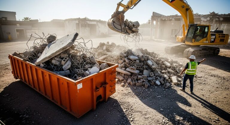 concrete recycling dumpster Batesville AR