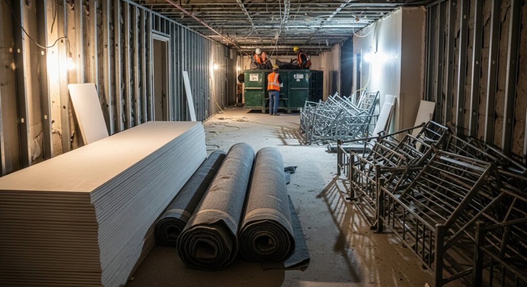 hotel renovation waste management Arkansas