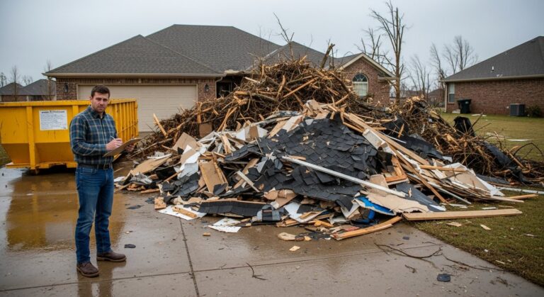 disaster debris management Arkansas homeowners