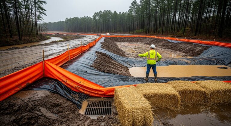 stormwater pollution prevention construction sites Arkansas