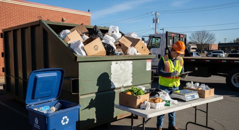 commercial waste audit Arkansas reduce costs