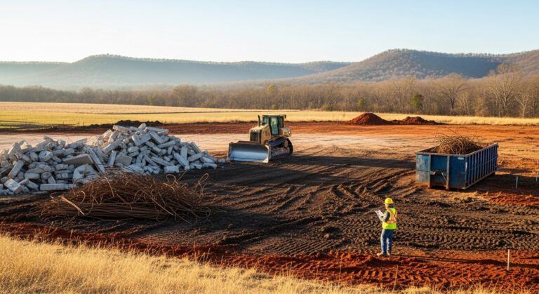 post demolition site preparation Arkansas