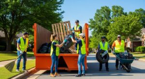 Arkansas dumpster rental for community cleanup events planning