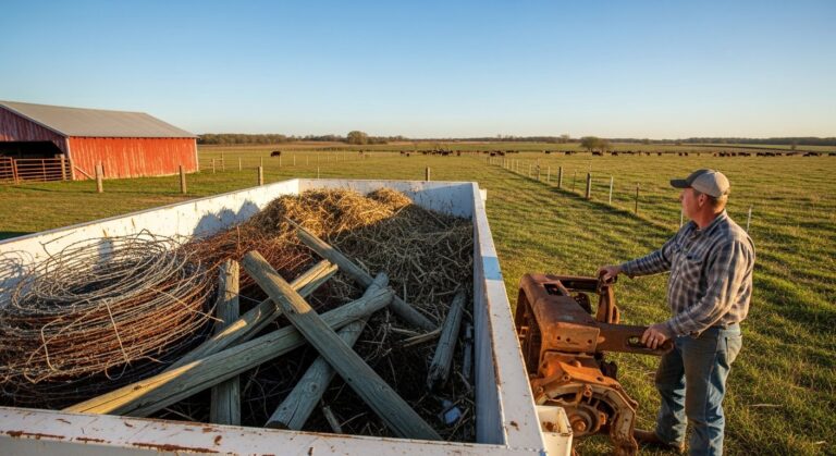 Arkansas dumpster rental for farm waste disposal