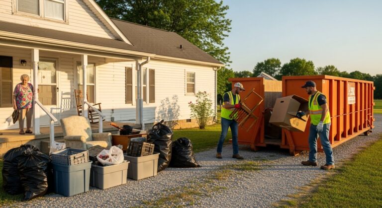 Arkansas dumpster rental for hoarding cleanup services