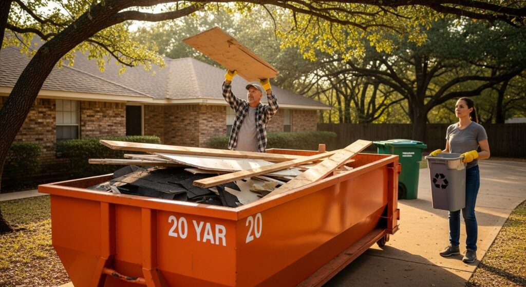 first time dumpster rental guide Arkansas